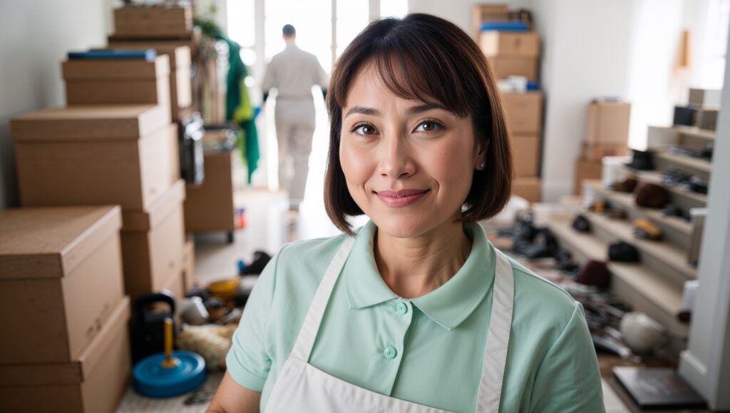 Maid doing Hoarding Cleanup Services Bountiful, Utah