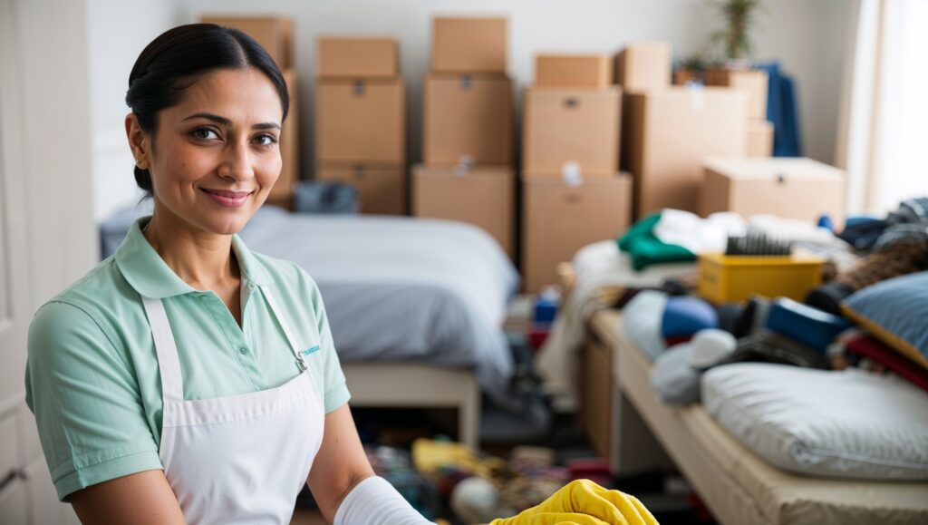 Maid doing Hoarding Cleanup Services Brigham City, Utah