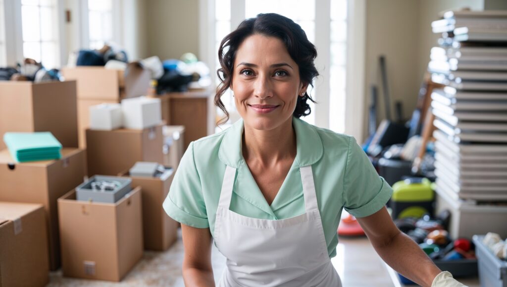 Maid doing Hoarding Cleanup Services Farmington, Utah