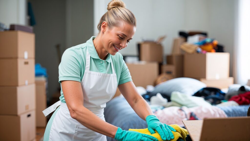 Maid doing Hoarding Cleanup Services Kaysville, Utah