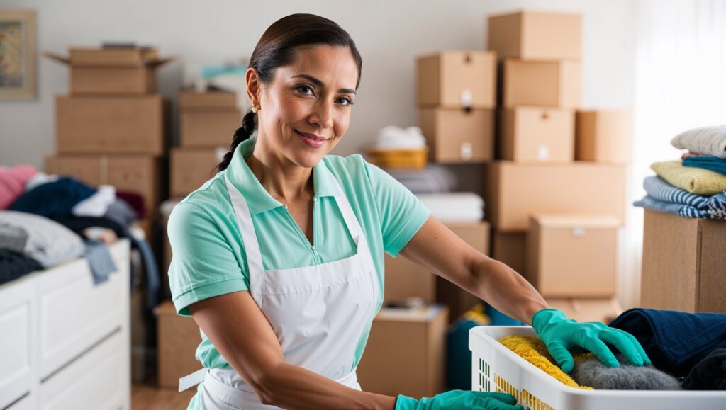 Maid doing Hoarding Cleanup Services North Salt Lake, Utah