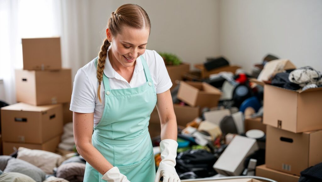 Maid doing Hoarding Cleanup Services Riverdale, Utah
