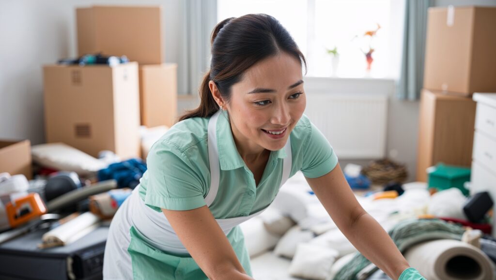 Maid doing Hoarding Cleanup Services Uintah, Utah