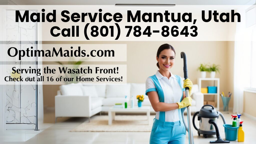 Maid Service Mantua Utah