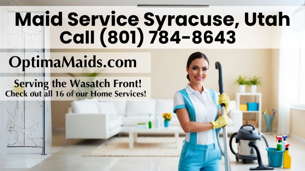 Maid Service Syracuse Utah